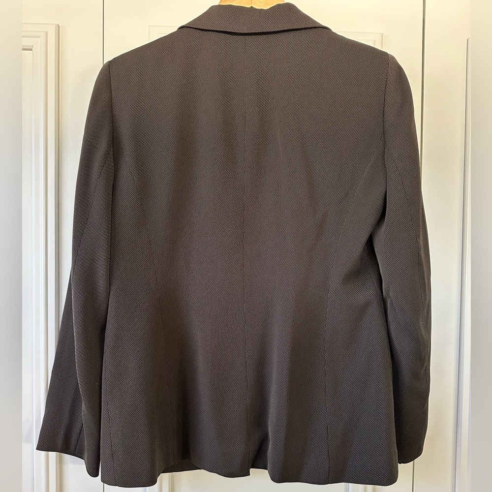 Anne Klein Women's Dark Brown Blazer - Picture 7 of 7